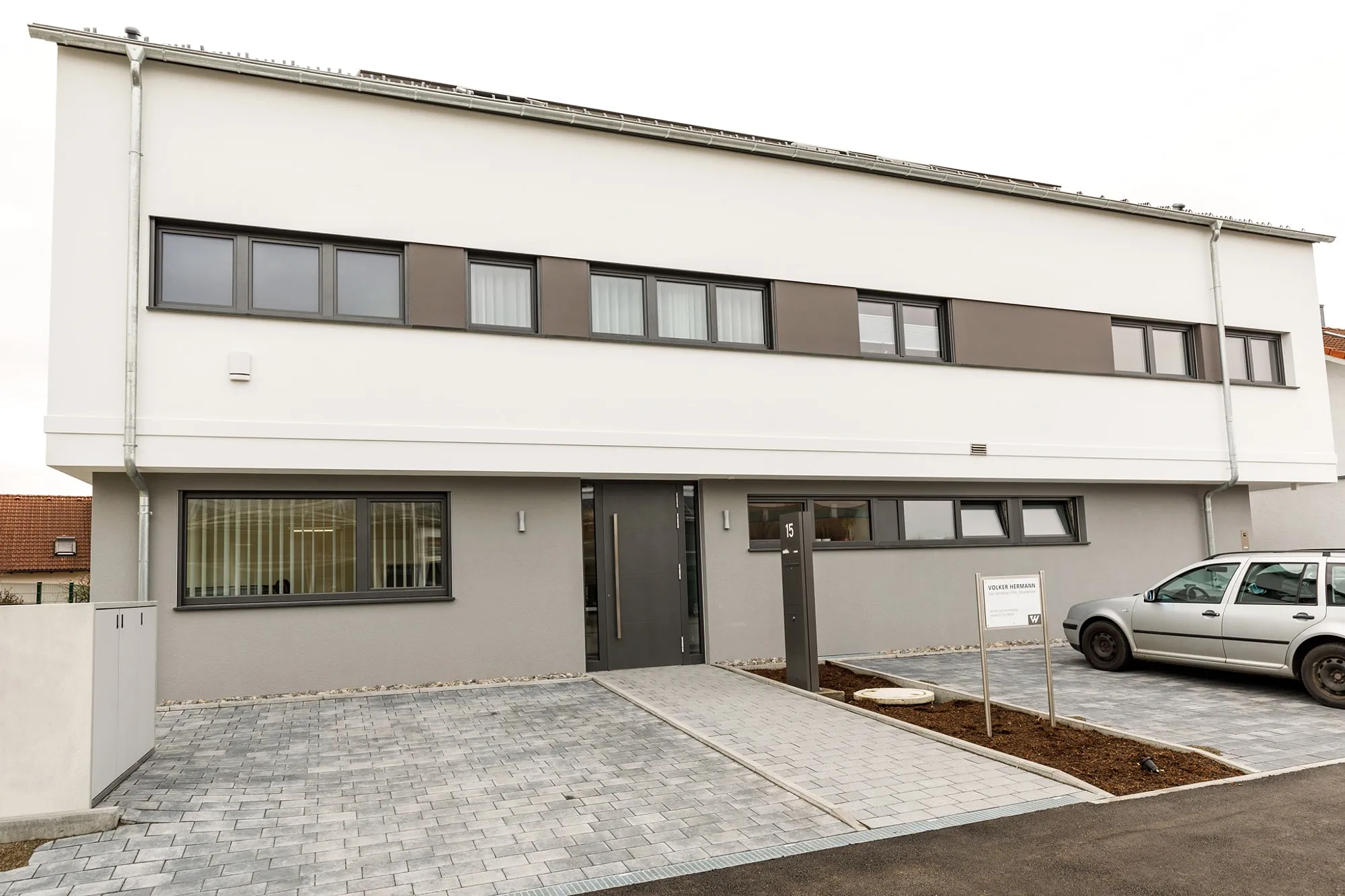 Das Kanzleigebäude in der Ziegeleiweg 15 in Murr.